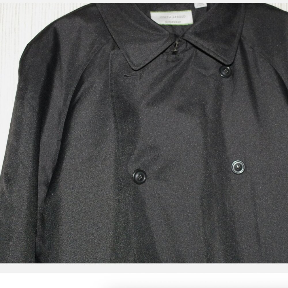 Joseph Abboud Black Polyester Double Breasted Lin… - image 5